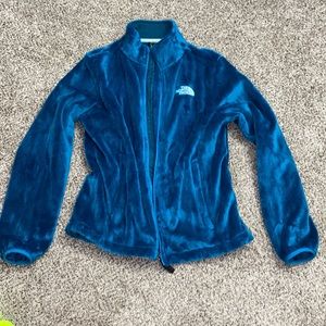 Blue Osito North Face Jacket